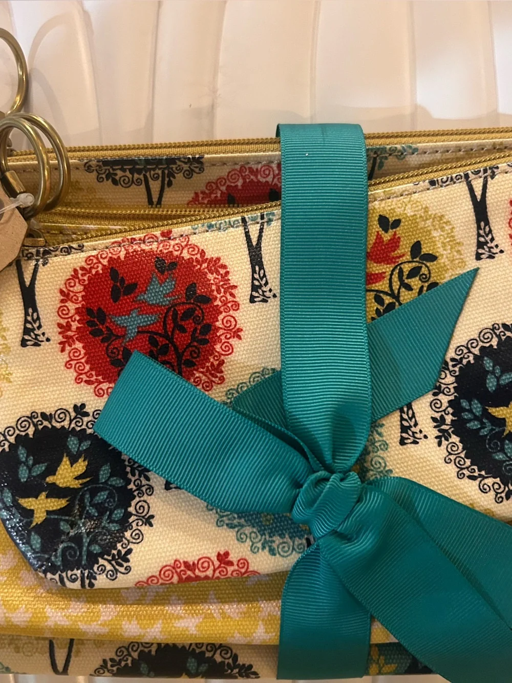 Fossil 3 piece cosmetic bag set